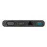 StarTech.com Adaptador Multipuertos USB-C 4K con HDMI y VGA - Mac Win