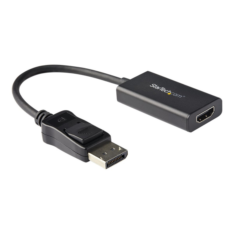 StarTech.com Adaptador DisplayPort a HDMI con HDR - 4K 60Hz - Negro -