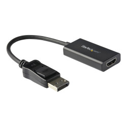 StarTech.com Adaptador DisplayPort a HDMI con HDR - 4K 60Hz - Negro -