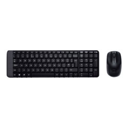 Logitech Wireless Combo MK220 - Juego de teclado y ratón - inalámbrico