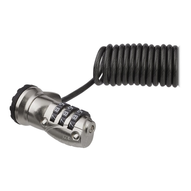 StarTech.com Cable de 1,8m Autoenrrollable de Seguridad con Combinació
