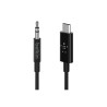 Belkin RockStar - Cable de audio - USB-C macho a mini-phone stereo 3.5