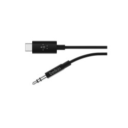 Belkin RockStar - Cable de audio - USB-C macho a mini-phone stereo 3.5