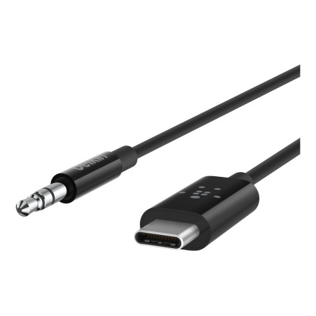 Belkin RockStar - Cable de audio - 24 pin USB-C macho a mini-phone ste