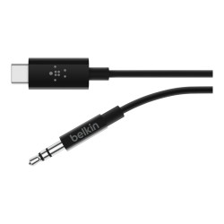 Belkin RockStar - Cable de audio - 24 pin USB-C macho a mini-phone ste