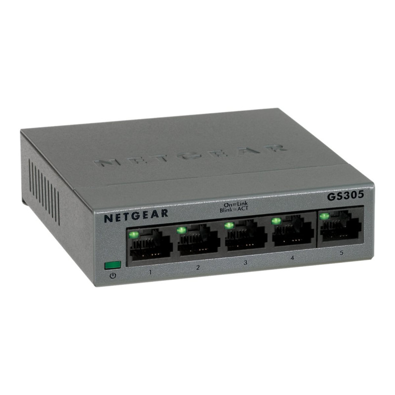 GS305-300PES - NETGEAR GS305 No administrado L2 Gigabit | APLIUM