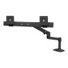 Lx Desk Dual Direct Arm Matte Black | APLIUM