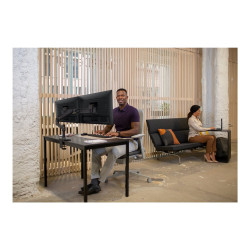 Lx Desk Dual Direct Arm Matte Black | APLIUM