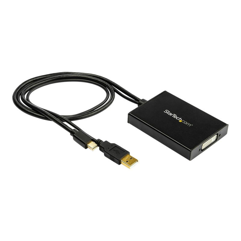 StarTech.com Adaptador Mini DisplayPort a DV de Enlace Doble - Aliment