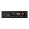 StarTech.com Extractor de Audio HDMI - 4K de 60Hz - Separador de Audio