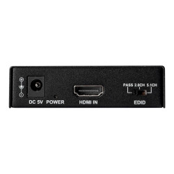 StarTech.com Extractor de Audio HDMI - 4K de 60Hz - Separador de Audio