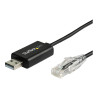 StarTech.com Cable de 1,8m Rollover para Consola Cisco - USB a RJ45 -