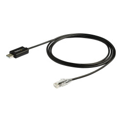 StarTech.com Cable de 1,8m Rollover para Consola Cisco - USB a RJ45 -