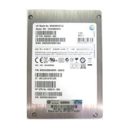 Solid State Drive 200 GB SATA