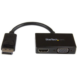 Travel A/V Adapter: DP to VGA/HDMI