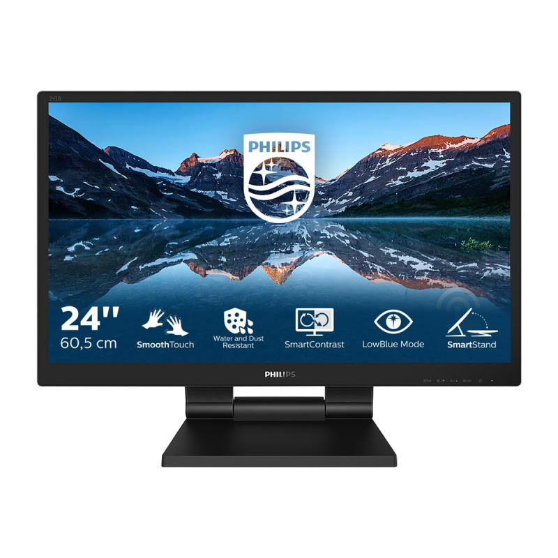 Philips 242B9T - Monitor LED - 24" - pantalla táctil - 1920 x 1080 Ful