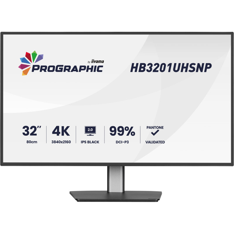 HB3201UHSNP-B1 32"W LCD Business 4K UHD