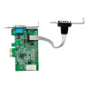 Startech Tarjeta PCIe Serie de 2 Puertos RS232 con UART 16950 - PCI Ex
