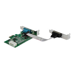 Startech Tarjeta PCIe Serie de 2 Puertos RS232 con UART 16950 - PCI Ex
