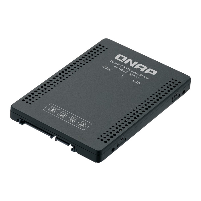 QNAP QDA-A2MAR - Caja RAID interna - 2,5" a 2 x M.2 - RAID R | APLIUM