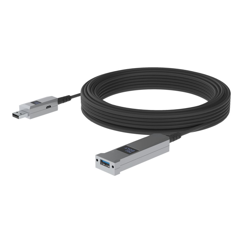 USB 3 AOC type AM to AF cable 10.0m