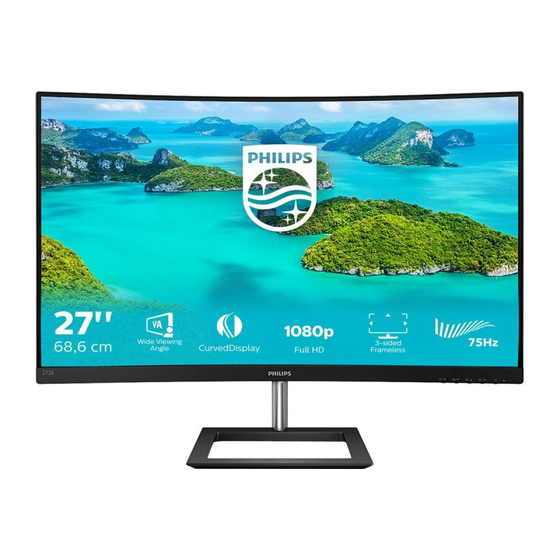 Philips E-line 272E1CA - Monitor LED - curvado - 27" - 1920 | APLIUM