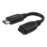 StarTech.com Cable de 15cm de Extensión Alargador HDMI 2.0 de Alta Vel
