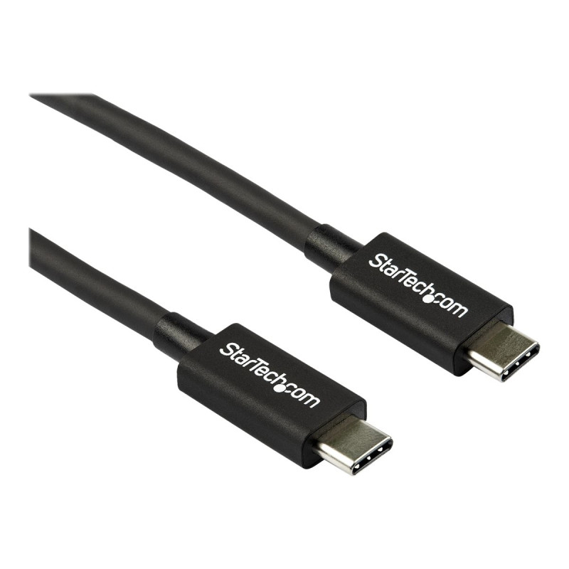 StarTech Cable Thunderbolt 3 USB-C de 80cm - 40Gbps - Tipo C - DP - Ca