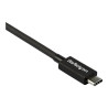StarTech Cable Thunderbolt 3 USB-C de 80cm - 40Gbps - Tipo C - DP - Ca
