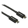 StarTech Cable Thunderbolt 3 USB-C de 80cm - 40Gbps - Tipo C - DP - Ca