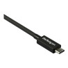 StarTech Cable Thunderbolt 3 USB-C de 80cm - 40Gbps - Tipo C - DP - Ca