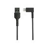 StarTech.com Cable Resistente USB-A a Lightning 1 m Acodado | APLIUM