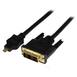 1m Micro HDMI to DVI-D Cable - M/M