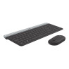 Logitech Slim Wireless Combo MK470 - Juego de teclado y ratón - inalám