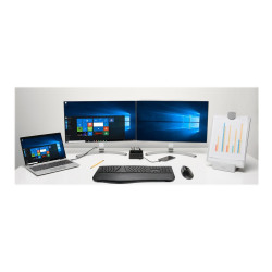 Kensington Pro Fit Ergo Wireless Mouse - Ratón - ergonómico - 5 botone