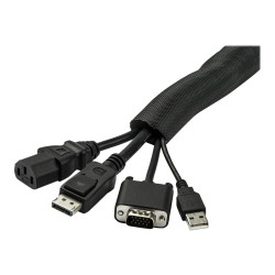 StarTech.com WKSTNCM2 - Cable Management SLEEVE-15 Ft /4.6M | APLIUM