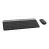 Logitech Slim Wireless Combo MK470 - Juego de teclado y ratón - inalám