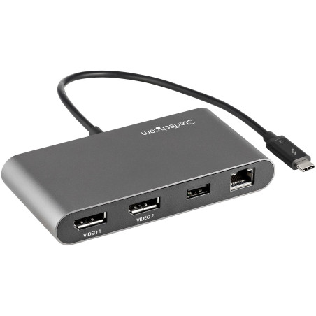 Thunderbolt 3 mini dock 2x4K DP monitors