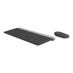 Teclado y Ratón Inalámbricos Logitech Slim Combo MK470