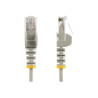 StarTech.com 50cm Slim LSZH CAT6 Ethernet Cable, 10 Gigabit Snagless R