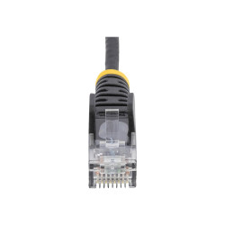 0.5M Slim CAT6 Cable - Black Snagless - 28 Awg Copper Wire | APLIUM