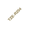 Brother TZe-R254 - Brillante - dorado sobre blanco - Rollo ( | APLIUM