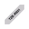 Brother TZe-R931 - Satinado - negro sobre plata - Rollo (1,2 | APLIUM
