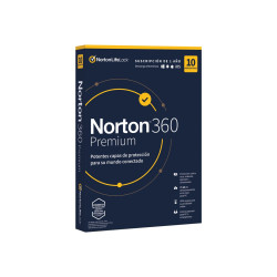 Norton 360 Premium licencia de suscripción (1 año) - 10 dispositivos,