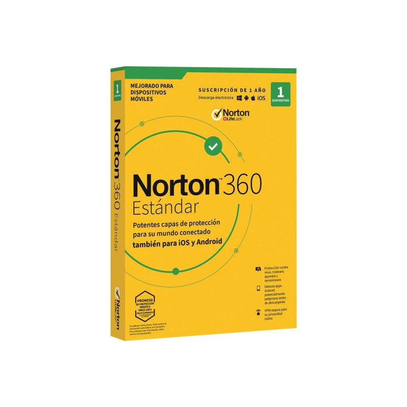 Norton 360 Standard licencia de suscripción (1 año) - 1 dispositivo, 1