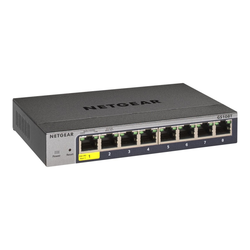 Prosafe Smart Switch 8 Port 10/100/1000 | APLIUM