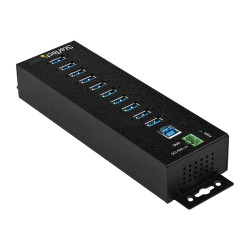 StarTech.com Hub Concentrador Ladron USB 3.0 de 10 Puertos con Adaptad