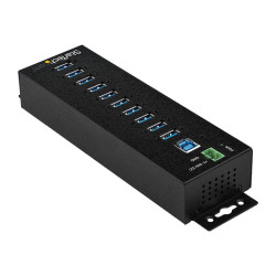 StarTech.com Hub Concentrador Ladron USB 3.0 de 10 Puertos con Adaptad