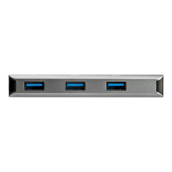 StarTech.com Hub USB-C 10Gbps de 3 Puertos con Lector de Tarjetas de M