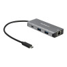 Hub USB-C a 3 porte con LAN - 2xA e 1xC | APLIUM